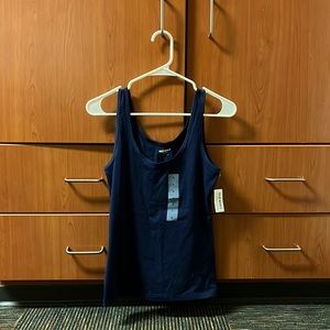Old Navy Navy Blue Small Layering Tank Top